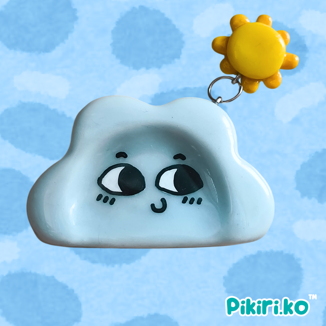 Blue Comfort Cloud Worry Stone | PREORDER