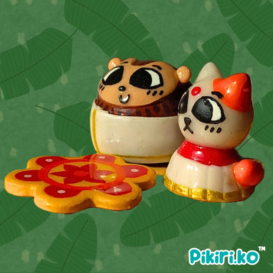 Onam Pikiri & Sushi Desk Buddy Set | PREORDER