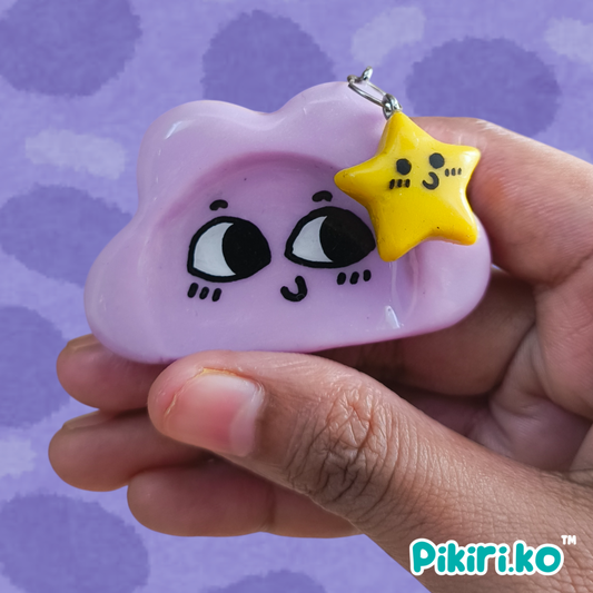 Purple Comfort Cloud Worry Stone | PREORDER