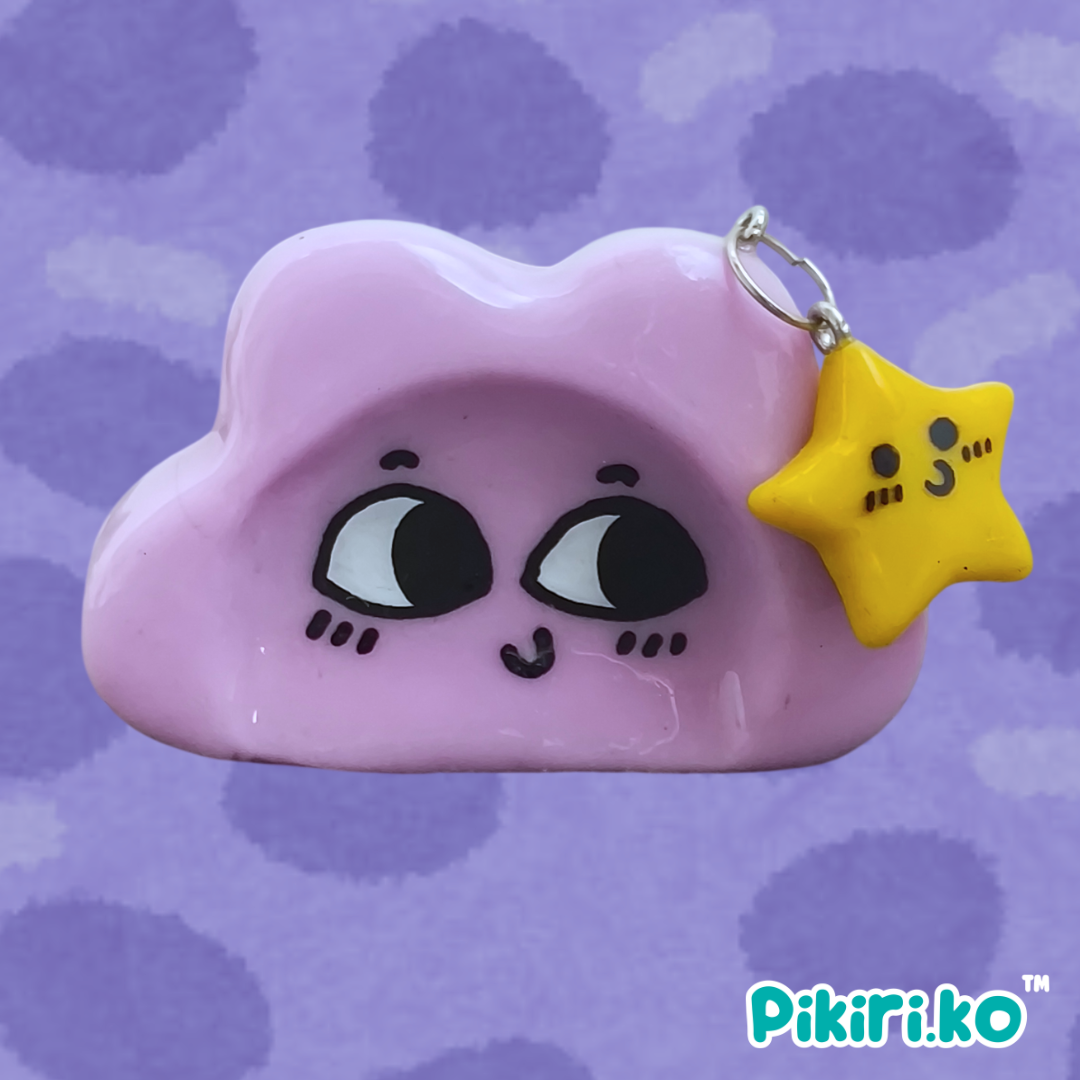 Purple Comfort Cloud Worry Stone | PREORDER