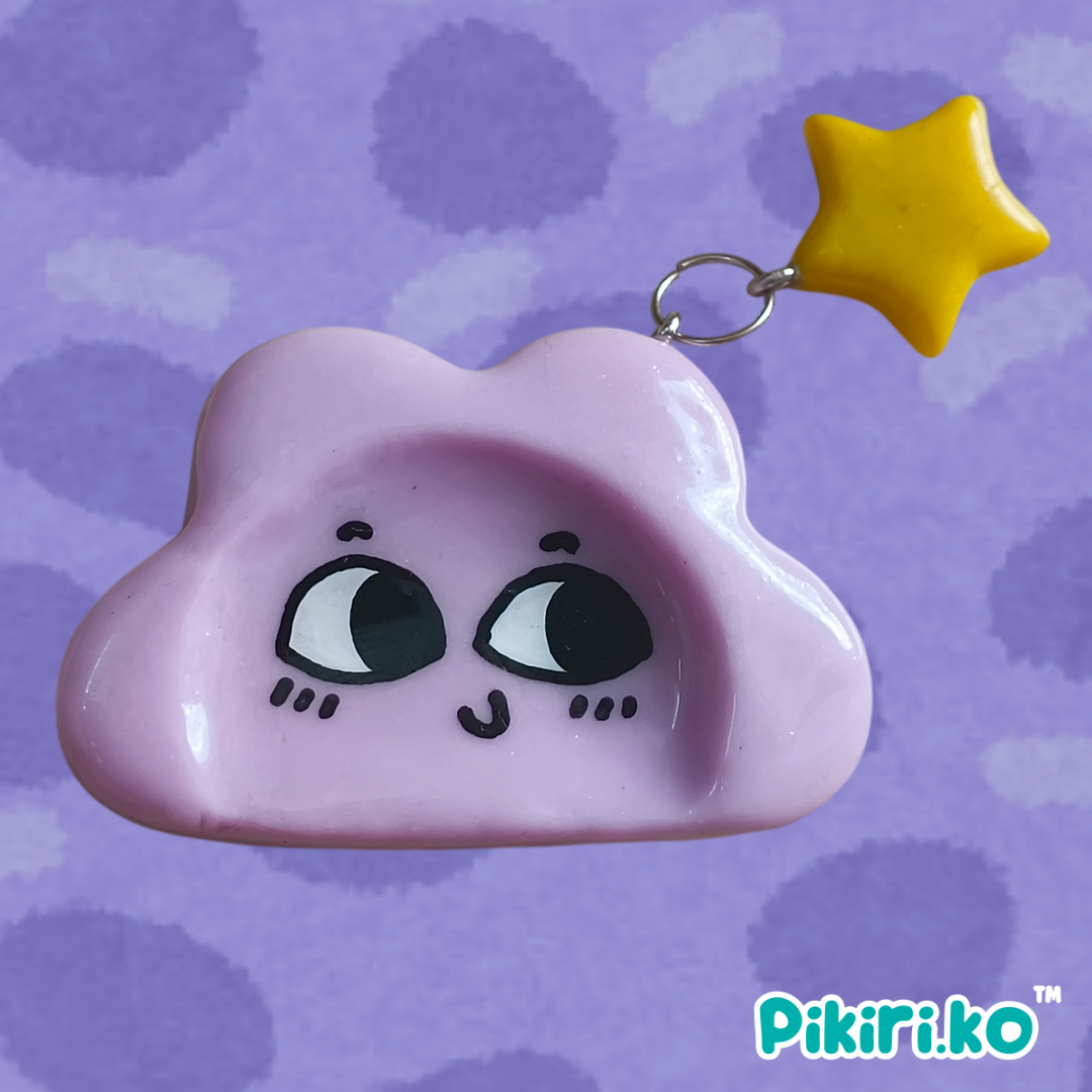 Purple Comfort Cloud Worry Stone | PREORDER