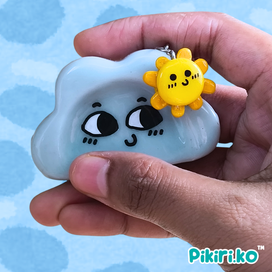 Blue Comfort Cloud Worry Stone | PREORDER