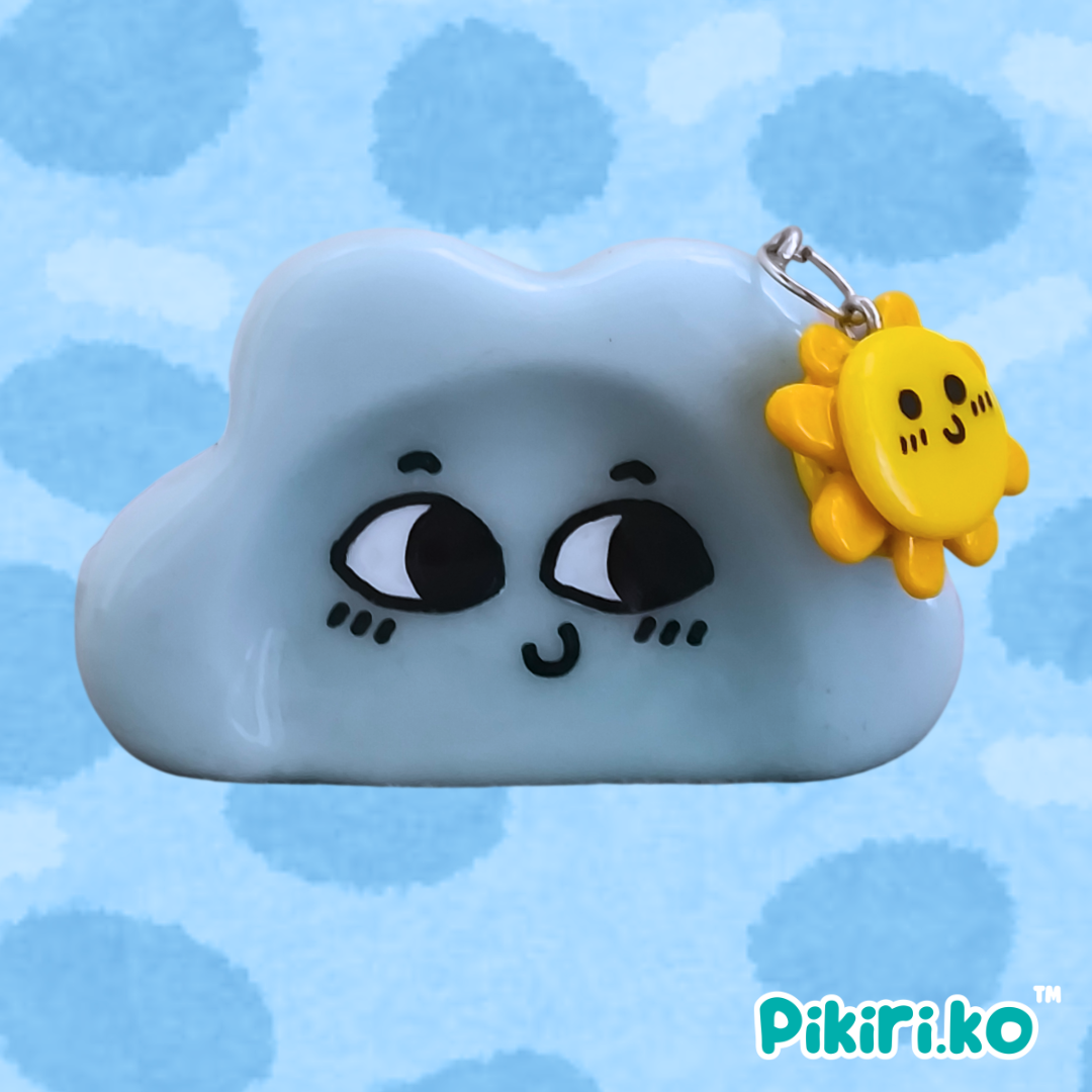 Blue Comfort Cloud Worry Stone | PREORDER