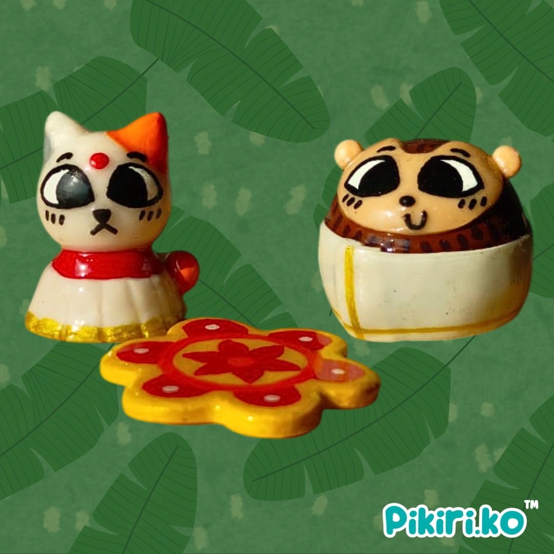 Onam Pikiri & Sushi Desk Buddy Set | PREORDER