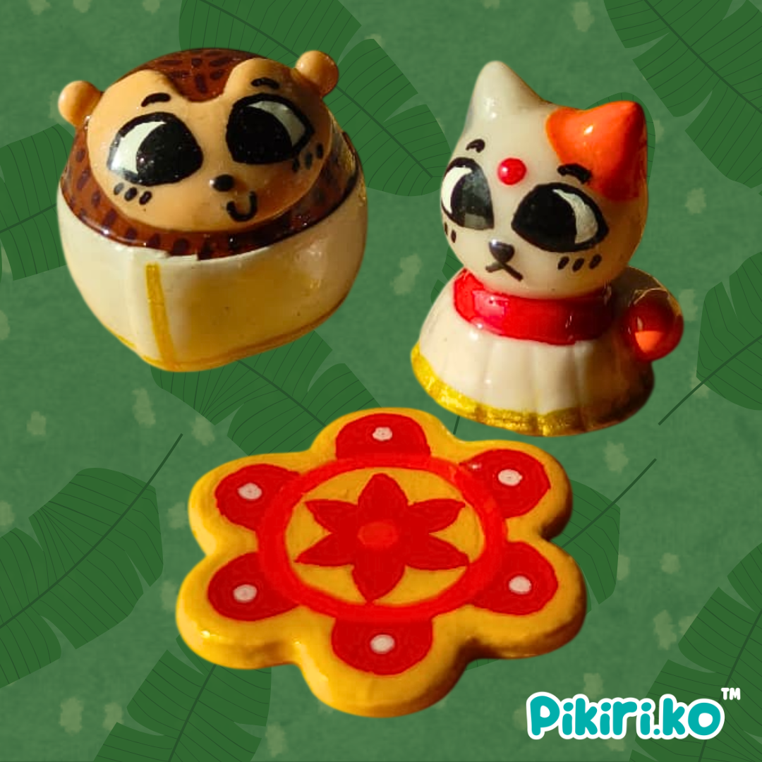 Onam Pikiri & Sushi Desk Buddy Set | PREORDER