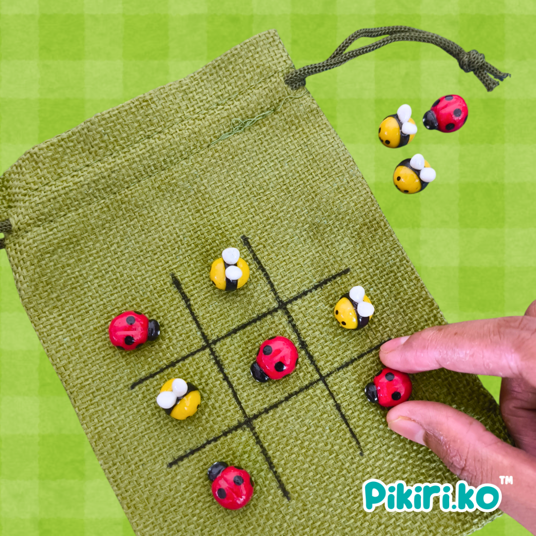Tic Tac Toe Set | Bees vs. Ladybugs | PREORDER