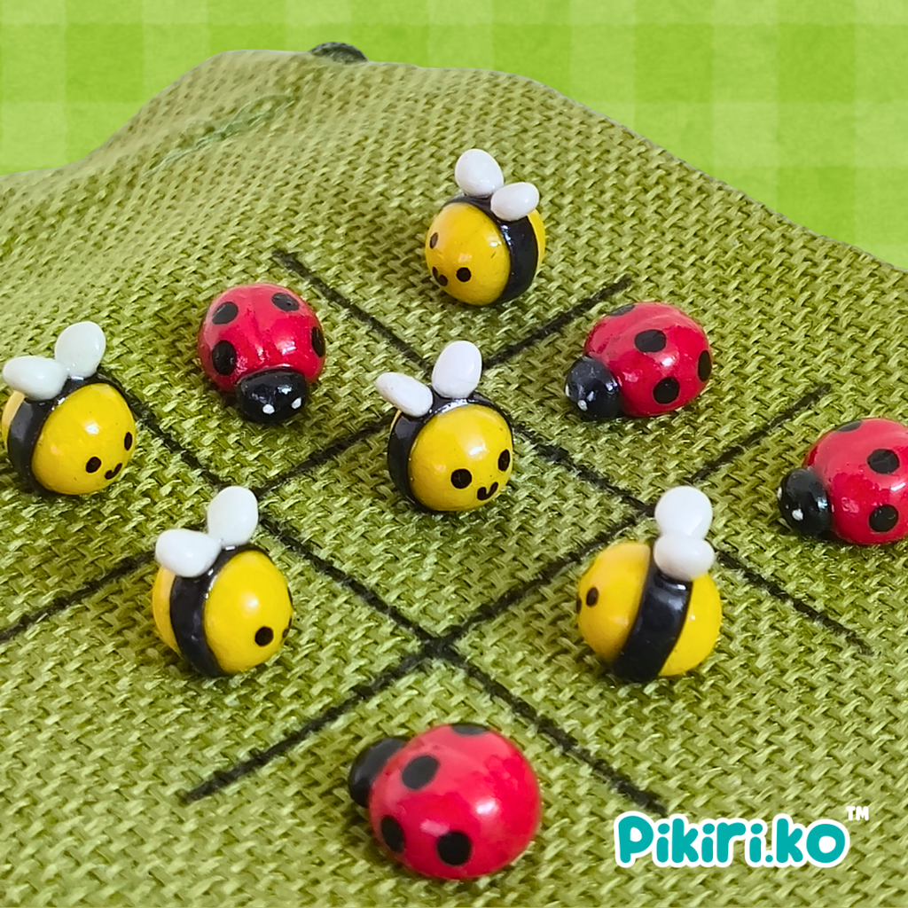 Tic Tac Toe Set | Bees vs. Ladybugs | PREORDER