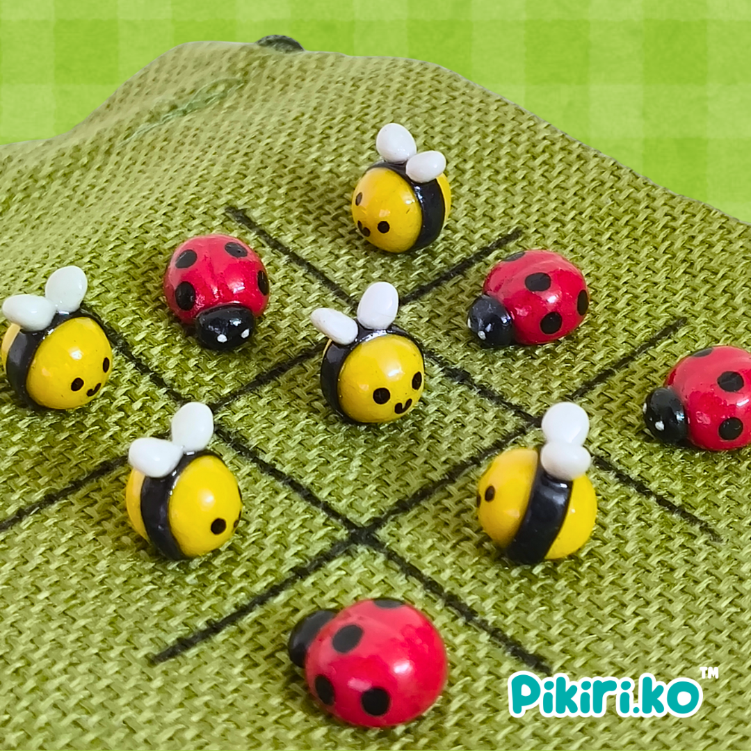 Tic Tac Toe Set | Bees vs. Ladybugs | PREORDER